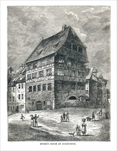 'Albert Durer's House, Nuremberg, Germany', 1893. Artist: Unknown.