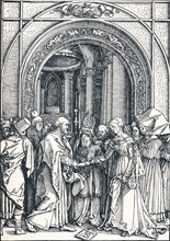 'The Betrothal of the Virgin', 1506 (1906).  Artist: Albrecht Durer.