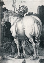 'The Large Horse', 1505 (1906). Artist: Albrecht Durer.