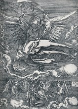 'Sudarium Displayed by an Angel', 1516 (1906). Artist: Albrecht Durer.