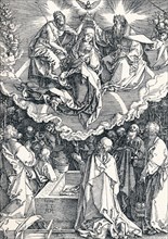 'The Assumption and Coronation of the Virgin', 1510 (1906). Artist: Albrecht Durer.