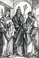 'Saints Stephen, Sixtus and Lawrence', 1508 (1906). Artist: Albrecht Durer.