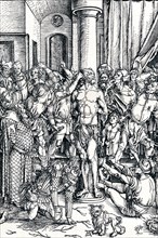 'The Flagellation of Christ', 1498 (1906). Artist: Albrecht Durer.