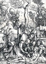 'The Lamentation for Christ', 1498 (1906). Artist: Albrecht Durer.