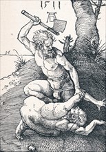 'Cain slaying Abel', 1511 (1906). Artist: Albrecht Durer.