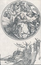 'The Virgin crowned by two Angels', c1515 (1906).  Artist: Albrecht Durer.