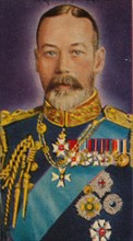 King George V in the uniform of Admiral of the Fleet, 1935. Artist: Unknown.