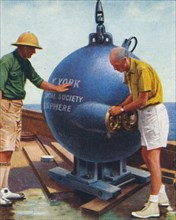 The Bathysphere, 1938. Artist: Unknown.