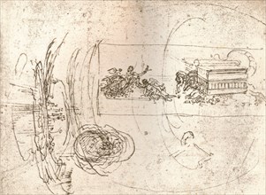Studies for allegorical compositions, c1472-c1519 (1883). Artist: Leonardo da Vinci.
