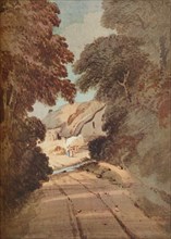 'Lane and Cottages', c1800. Artist: Thomas Girtin.