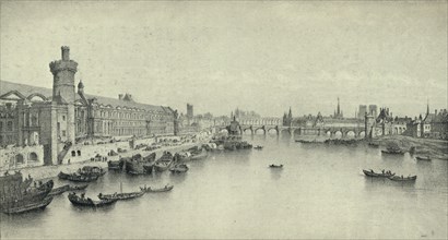 'Paris in 1658', 1915. Artist: PH Benoist.