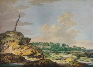 'Landscape with Sportsman, and Distant View of Middleburg', c17th century. Artist: Jan Goedart.