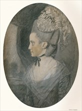 'Mrs. John Mortlock (Nee Harrison)', c1780. Artist: John Downman.