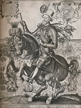'Lord Howard of Effingham', c1600. Artist: Thomas Cockson.