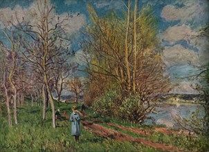 'The Small Meadows in Spring', c1880-1. Artist: Alfred Sisley.