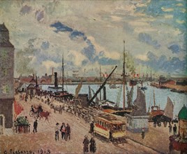 'Outer Harbour of Le Havre', 1903. Artist: Camille Pissarro.