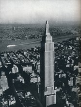 'A superb photograph of the World's tallest building, the Empire State, New York City', c1940. Artist: Sherman Mills Fairchild.