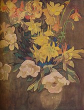 'Amber Flowers', c20th century. Artist: George Sheringham.