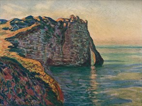 'Falaises A Etretat', 1885. Artist: Claude Monet.