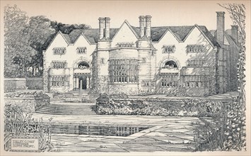 'Tirley Court, Cheshire: South Front', 1906. Artist: Charles Edward Mallows.