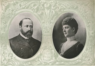 A souvenir of the Silver Wedding of King Edward VII and Queen Alexandra, 1888 (1911). Creator: Lafayette.