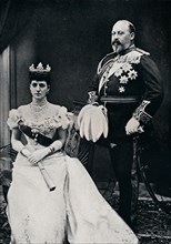 King Edward VII and Queen Alexandra, c1902 (1911). Artist: WS Stuart.