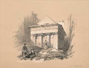 ''Tomb of Zechariah', 1855. Artist: David Roberts.