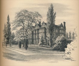 'Exterior of Kew Palace', 1902. Artist: Thomas Robert Way.