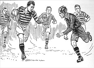 'Rugby Football', 1937. Artist: Unknown.
