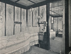 'Cabin-De-Luxe on the North German Lloyd SS. Kronprinzessin Cecilie', c1907. Artist: Unknown.