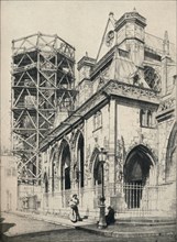 'Church of St Germain-l'Auxerrois', 1915. Artist: Raymond Ray-Jones.