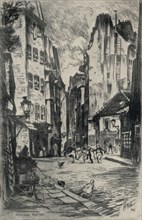 'Rue de l'École-Polytechnique', 1915. Artist: Lester George Hornby.