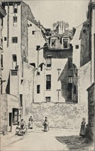 'Impasse du Boeuf', 1915. Artist: Otto J Schneider.