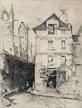 'Near St Etienne-du-Mont', 1915. Artist: CK Gleeson.