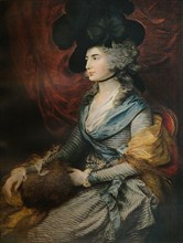 'Mrs Siddons', 1785. Artist: Thomas Gainsborough.
