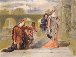 'Come away death' c1875. Artist: Sir John Gilbert.