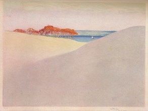 'Sand Dunes, Denmark', c1917. Artist: William Giles.