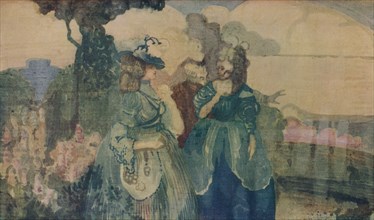 'In the Blue Country or Colloque Sentimentale', c1895. Artist: Charles Conder.