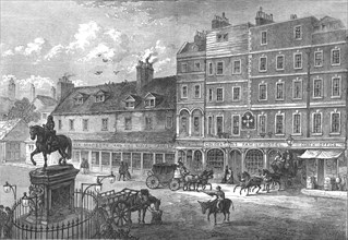 Charing Cross, 1750 (1897). Artists: Cassell & Co, Unknown.
