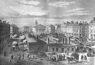 Covent Garden Market, c1820 (1897). Artist: Unknown.