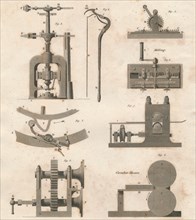 'Coining - Machines used in the Mint', 1818.