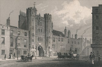 'St James's Palace, Pall Mall', c19th century. Artist: Unknown.
