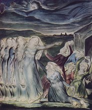 'The Parable of the Wise and Foolish Virgins', c1800. Artist: William Blake.