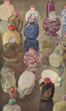 'Chinese Snuff Bottles', c1923.  Artist: George Sheringham.