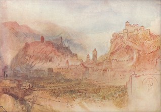 'Bellinzona: From the South', 1909. Artist: JMW Turner.