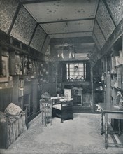 'Reading-Room designed by H Novack and executed by J. W. Muller', c1899. Artist: Unknown.