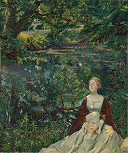 'From a painting by Byam Shaw', c1899. Artist: Byam Shaw.