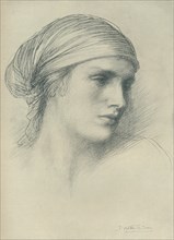'Study of a Head', c1916. Artist: Dorothea Landau.