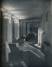 '1930s interior with contemporary lighting', 1930. Artist: Unknown.