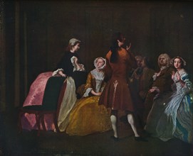 'The Harlowe Family, from Samuel Richardson's Clarissa', c1745. Artist: Joseph Highmore.